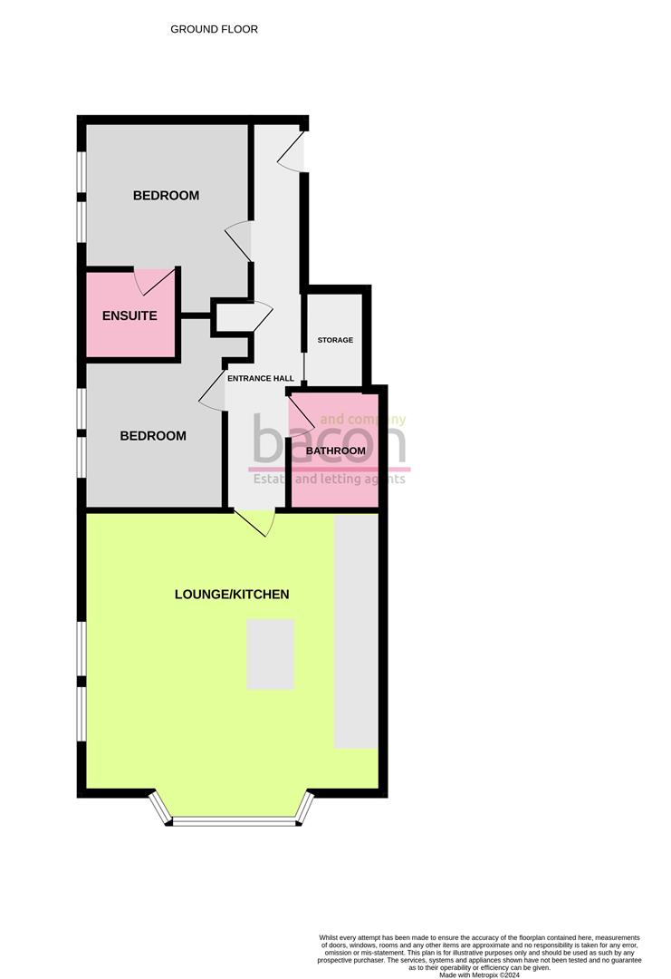 Floor Plan | Flat - Conversion | Adur Lofts, Buckingham Road, Worthing | For Sale